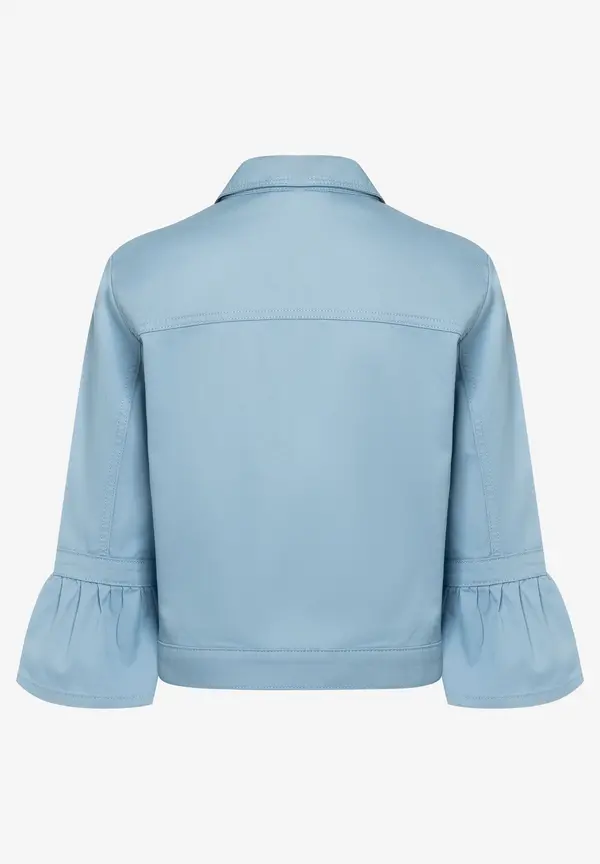 More & More Colored Denim Jacke, light skyblue, Frühjahrs-Kollektion Kostenlose Rückgabe