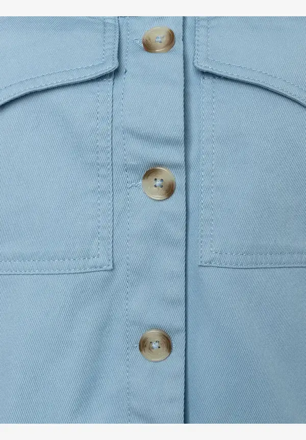 More & More Colored Denim Jacke, light skyblue, Frühjahrs-Kollektion Kostenlose Rückgabe