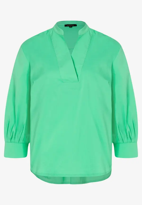 More & More Baumwoll/Stretch Bluse, march green, Frühjahrs-Kollektion Bis zu 50% Rabatt