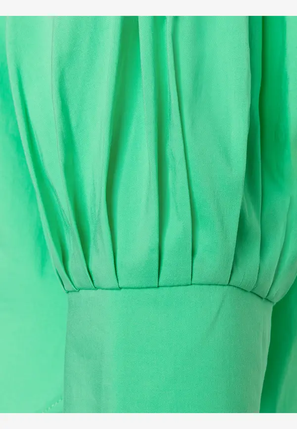 More & More Baumwoll/Stretch Bluse, march green, Frühjahrs-Kollektion Bis zu 50% Rabatt