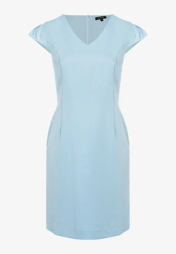More & More Etuikleid, light skyblue, Frühjahrs-Kollektion Bis zu 65% Rabatt