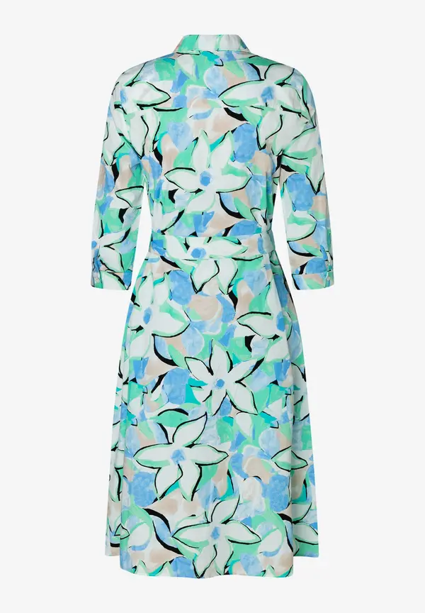 More & More Hemdblusenkleid, Blumenprint, Frühjahrs-Kollektion Sonderangebot der Fabrik