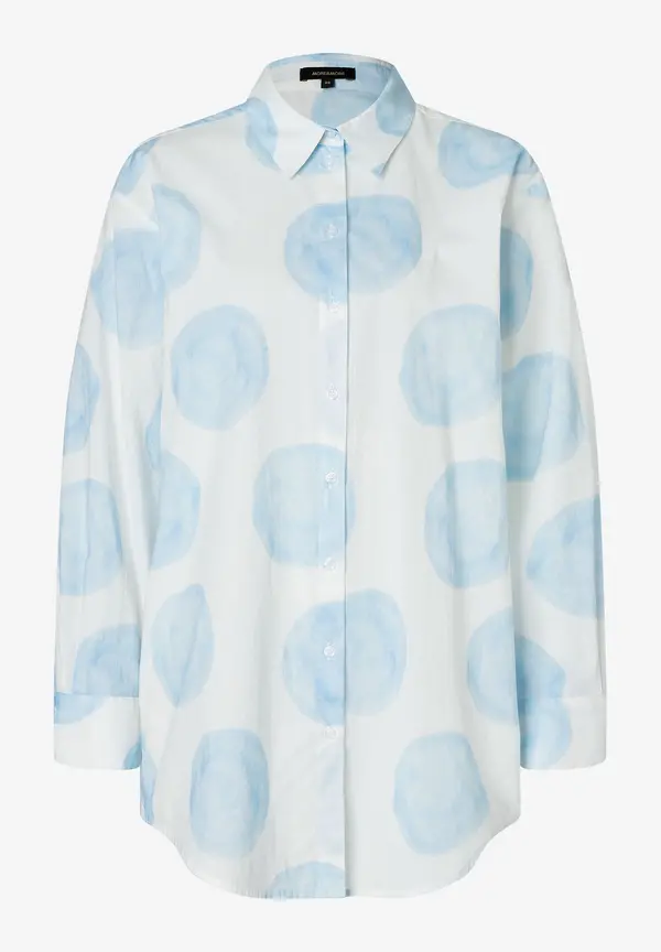 More & More Baumwollbluse, XL-Dots, Frühjahrs-Kollektion Super Rabatt