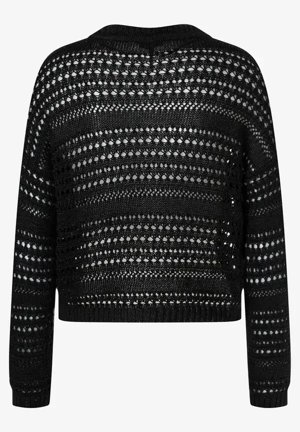 More & More Ajour-Pullover, schwarz, Frühjahrs-Kollektion Im Verkauf