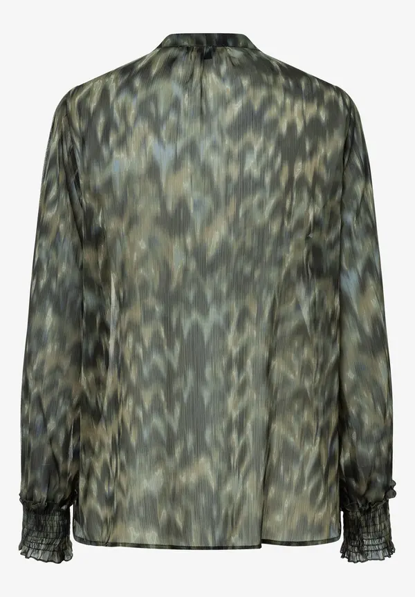 More & More Chiffonbluse, New Animal-Print im Angebot