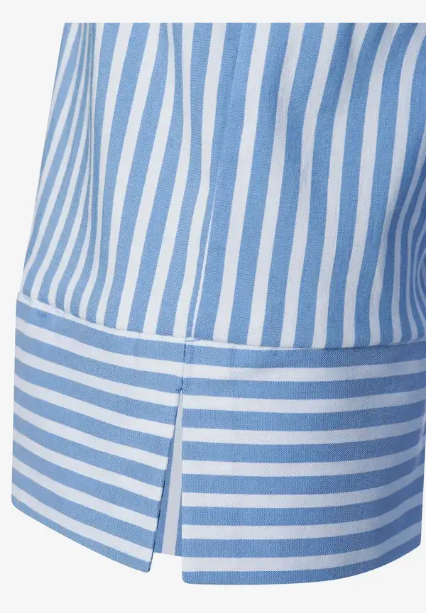 More & More Streifenbluse, blau/weiß, Sommer-Kollektion Meist gekauft