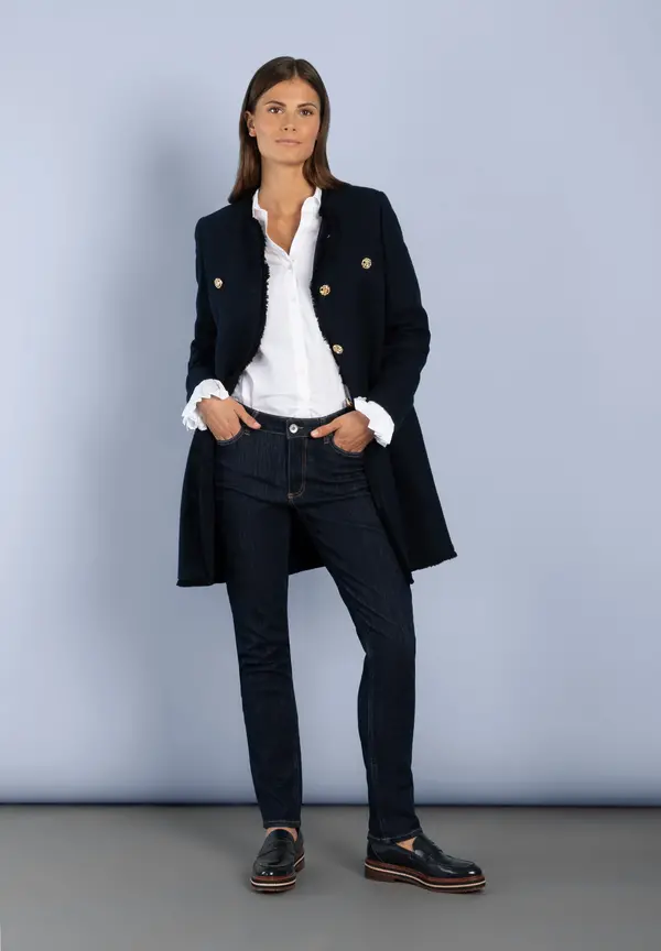 More & More Longblazer, marine Günstig kaufen