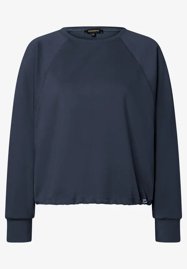 More & More feminines Sweatshirt, marine Online Shopping