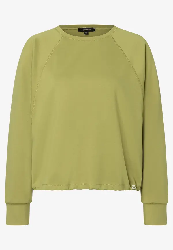 More & More feminines Sweatshirt, soft moss green Black Friday