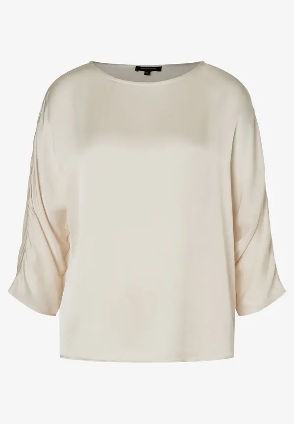 More & More Satinbluse, powder creme Osterangebot