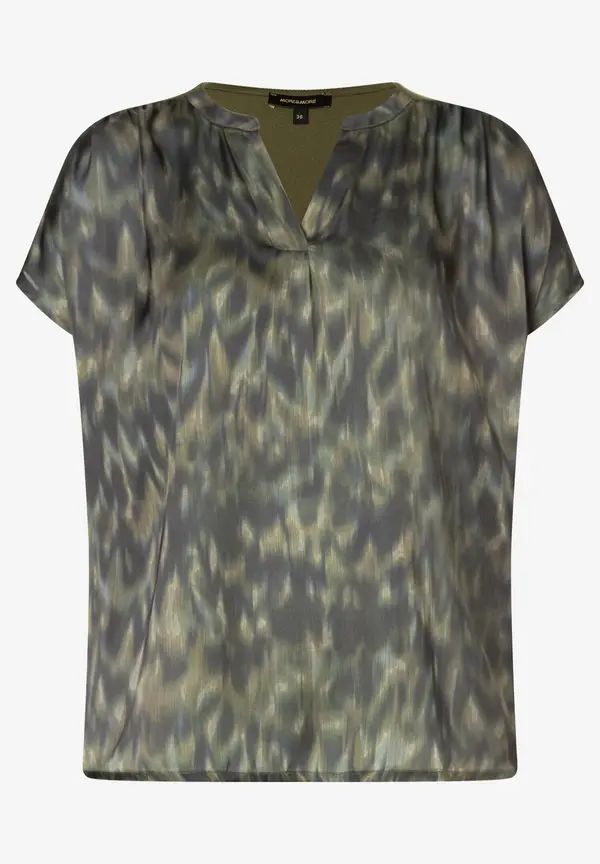 More & More Blusenshirt, New Animal-Print Valentinstagsangebot
