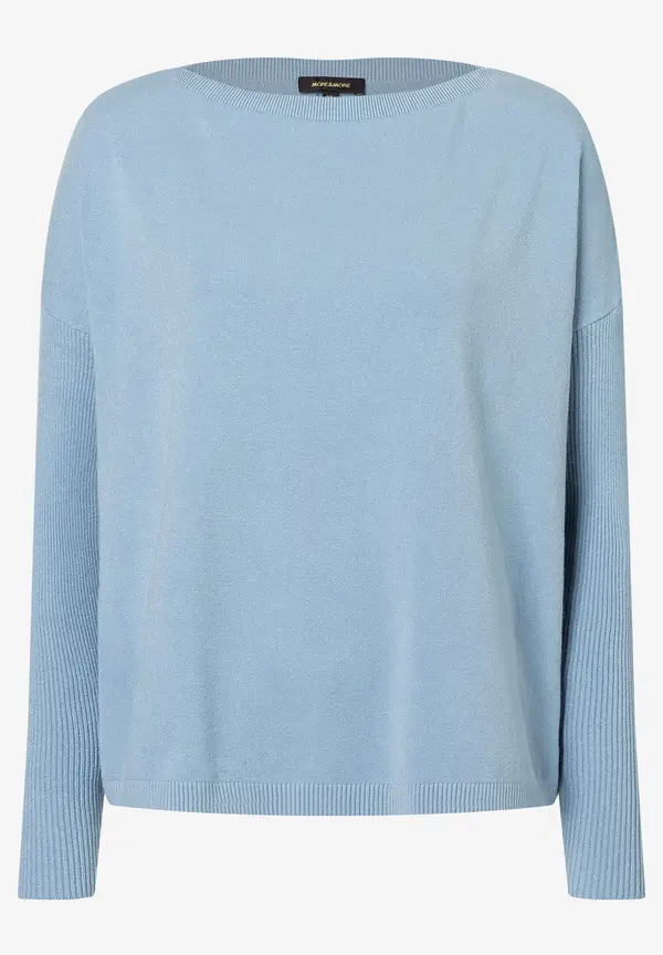 More & More Pullover, hellblau Jubiläumsangebot