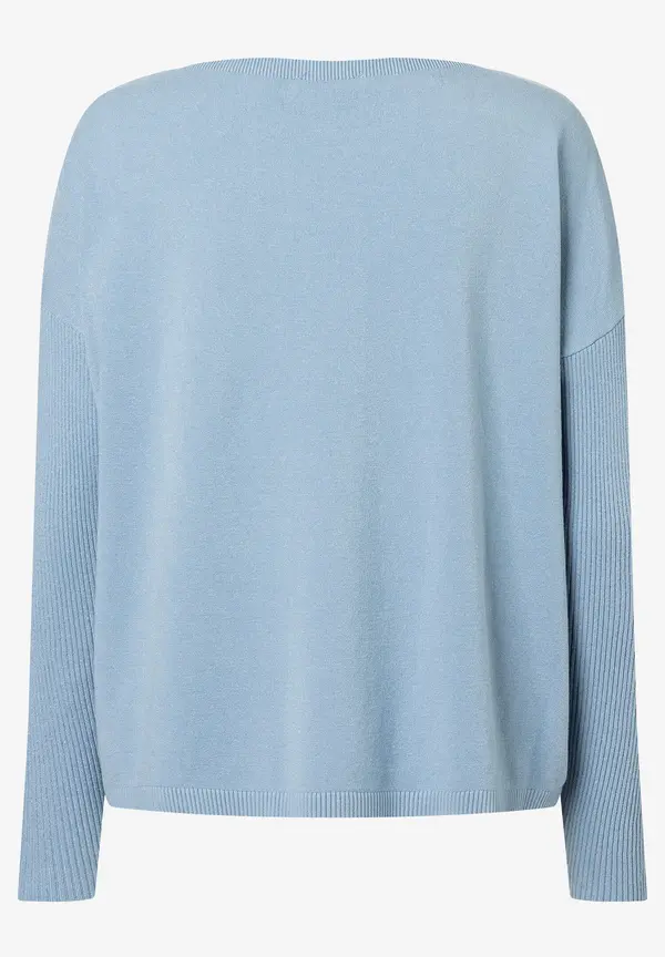 More & More Pullover, hellblau Jubiläumsangebot