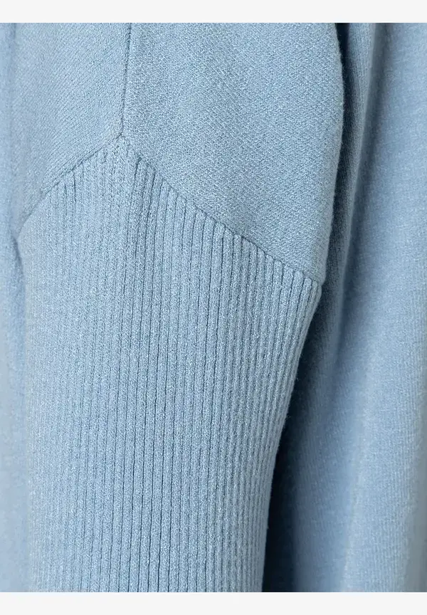 More & More Pullover, hellblau Jubiläumsangebot