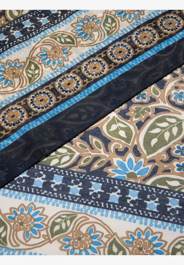 More & More Schal mit Ornament-Print Online Outlet