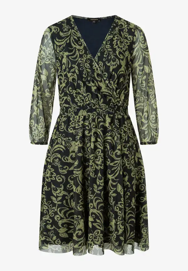More & More Meshkleid, Paisleyprint, marine/grün Exklusive Angebote
