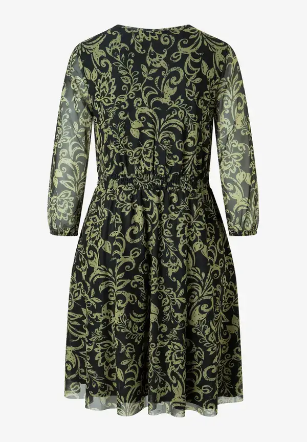 More & More Meshkleid, Paisleyprint, marine/grün Exklusive Angebote