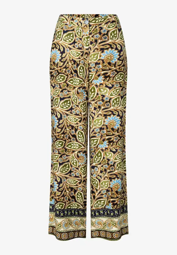 More & More Palazzohose, Ornament-Print Blitzangebot