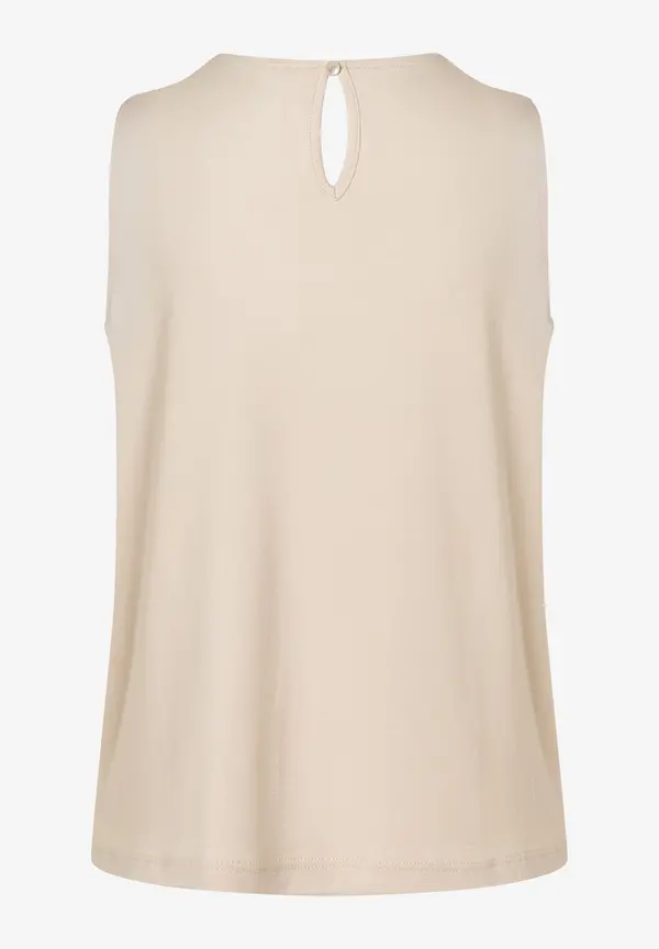 More & More Paillettentop, sand, Sommer-Kollektion Sonderangebote