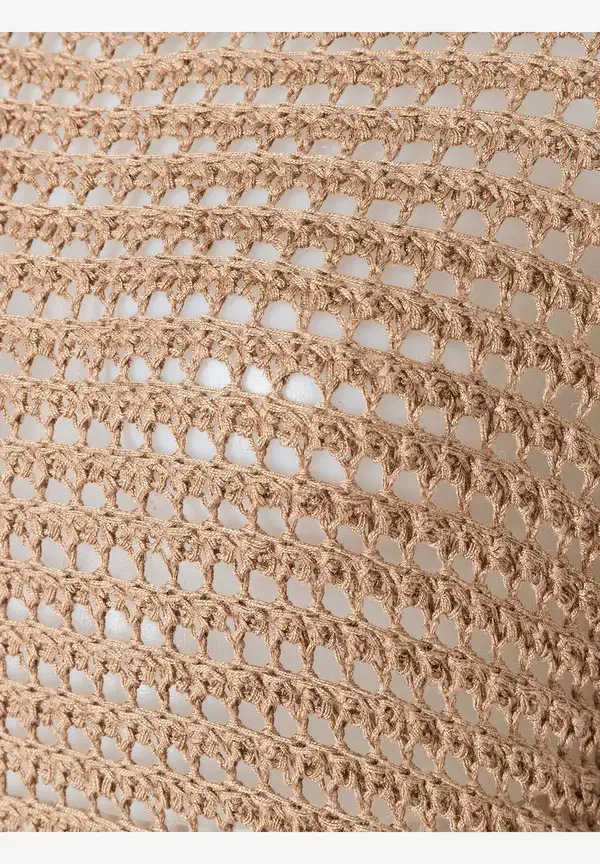 More & More Ajour Pullover, soft toffee, Sommer-Kollektion Super Sparpreis
