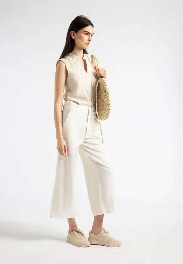 More & More Blusentop, beige, Sommer-Kollektion Bis zu 50% Rabatt