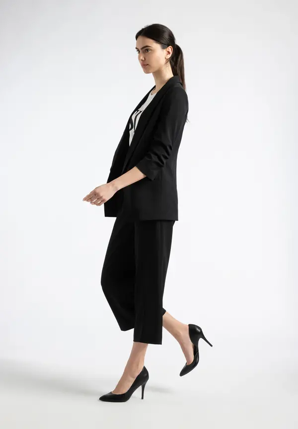 More & More Culotte, schwarz, Frühjahrs-Kollektion Sonderangebot der Fabrik