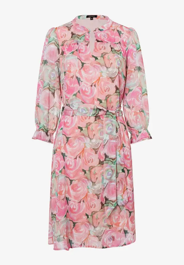 More & More Chiffonkleid, Rosenprint, Sommer-Kollektion Discount Store für neue Produkte