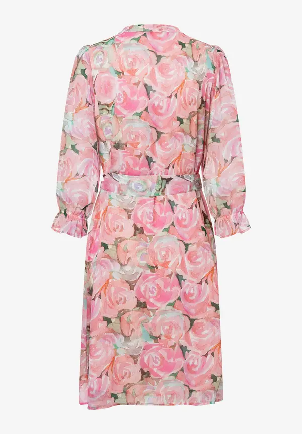 More & More Chiffonkleid, Rosenprint, Sommer-Kollektion Discount Store für neue Produkte
