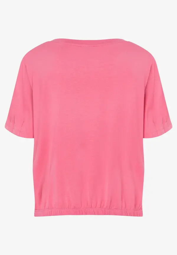 More & More Shirt mit Faltendetail, sorbet pink, Sommer-Kollektion Super Rabatt