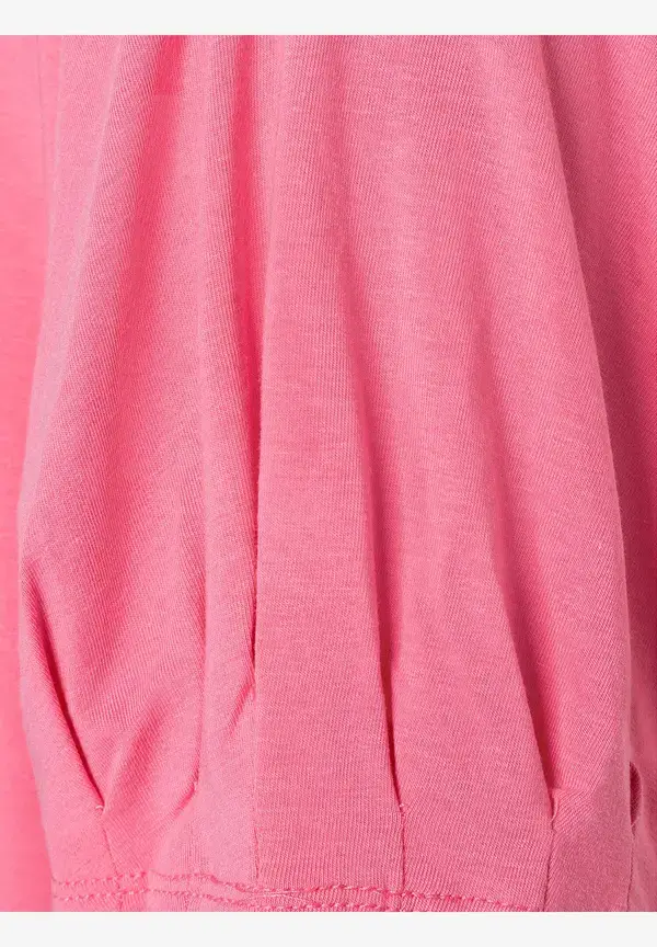 More & More Shirt mit Faltendetail, sorbet pink, Sommer-Kollektion Super Rabatt