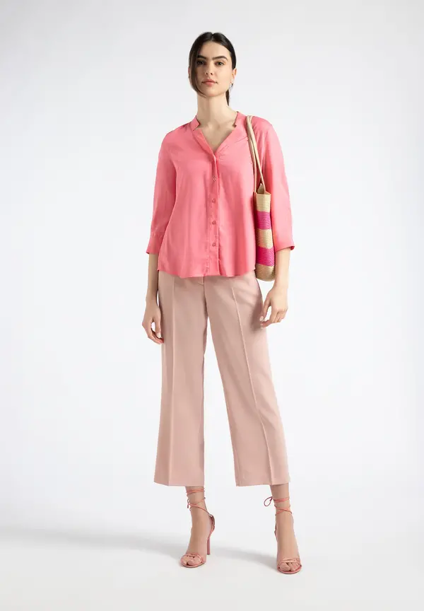 More & More Lyocell Bluse, sorbet pink, Sommer-Kollektion Riesige Rabatte