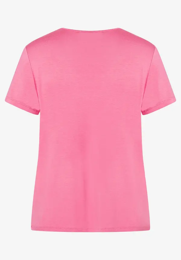 More & More T-Shirt mit V-Ausschnitt, sorbet pink, Sommer-Kollektion Clearance-Verkauf