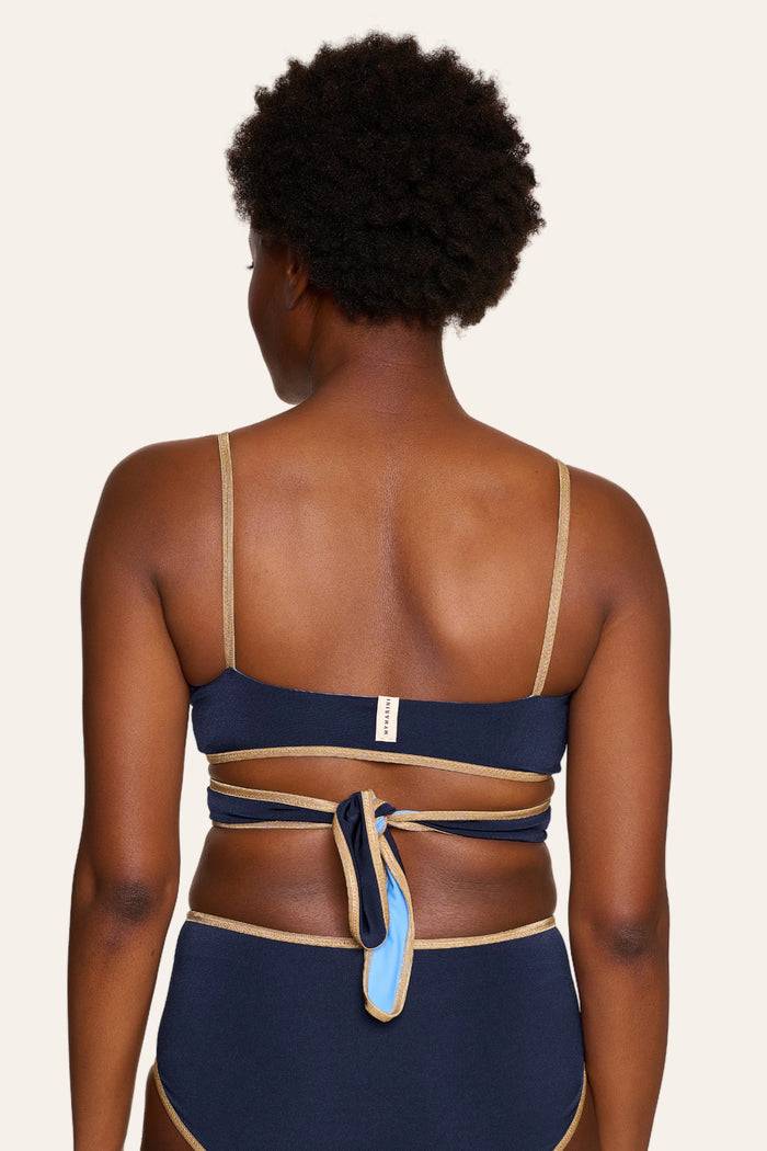 Mymarini Wrap Top Shine ‘24 Bis zu 60% Rabatt