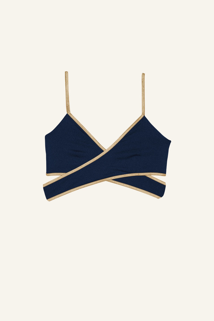 Mymarini Wrap Top Shine ‘24 Bis zu 60% Rabatt