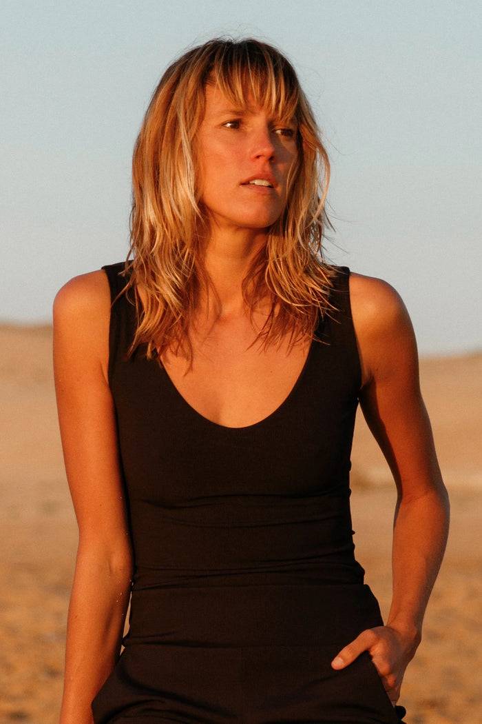 Mymarini TANKTOP SWIM APPAREL black Saisonale Angebote