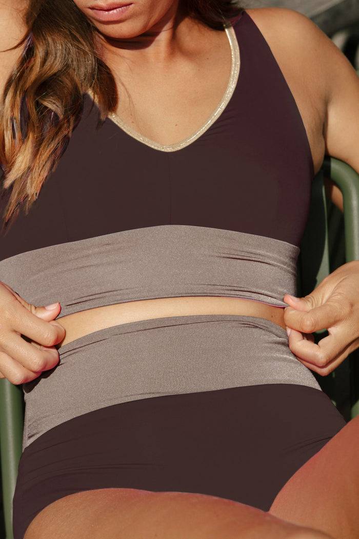 Mymarini Yoga Top Classic Shine Neueste Stile