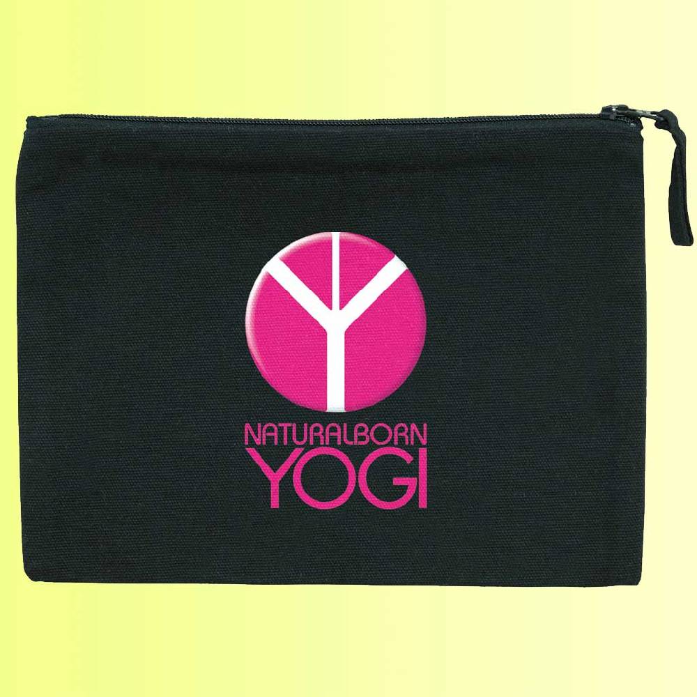 Natural Born Yogi Let Love Rule – Pouch schwarz Fabrik Onlineshop