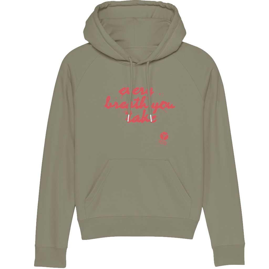 Natural Born Yogi Every Breath – Sweatshirt Hoodie Lagerräumung
