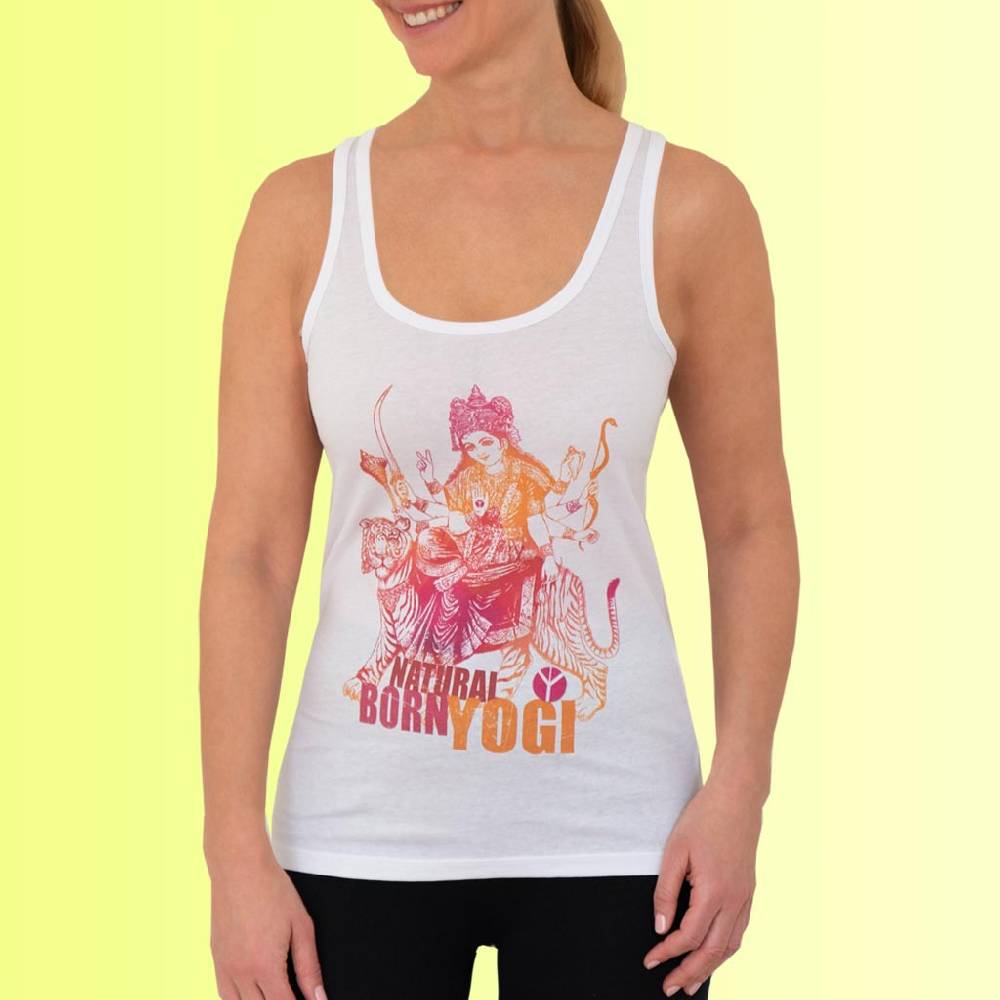Natural Born Yogi Delicious Durga – Tank-Top Bestseller