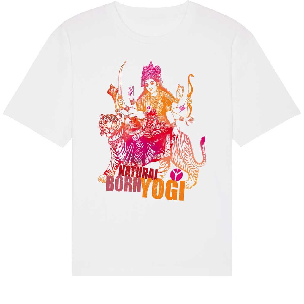 Natural Born Yogi Delicious Durga – T-Shirt Kauf eins, bekomm eins gratis