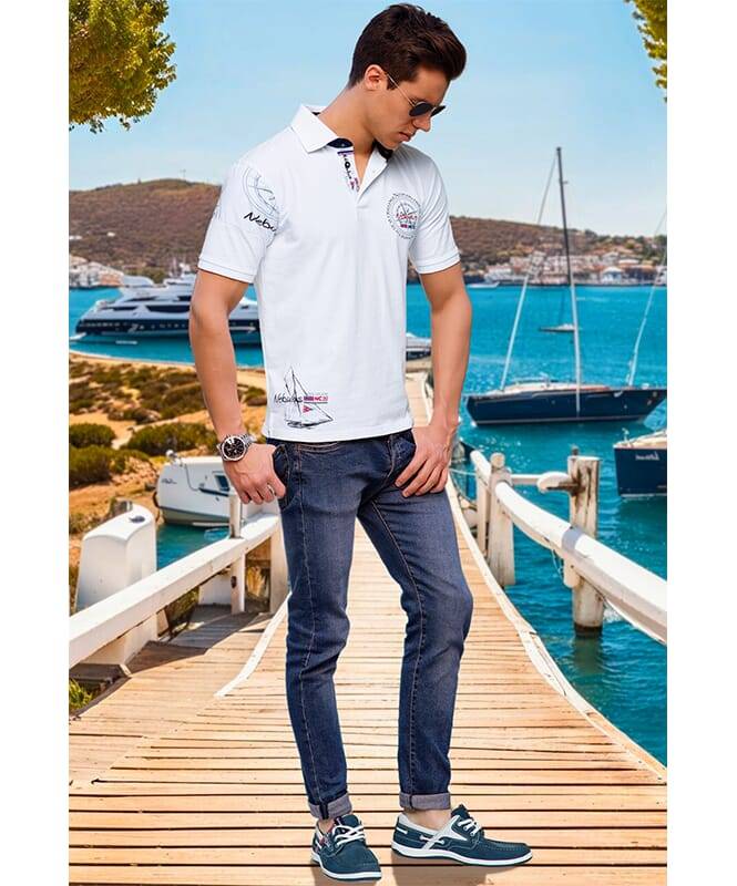 Nebulus Poloshirt DEEP BLUE Herren Begrenztes Angebot