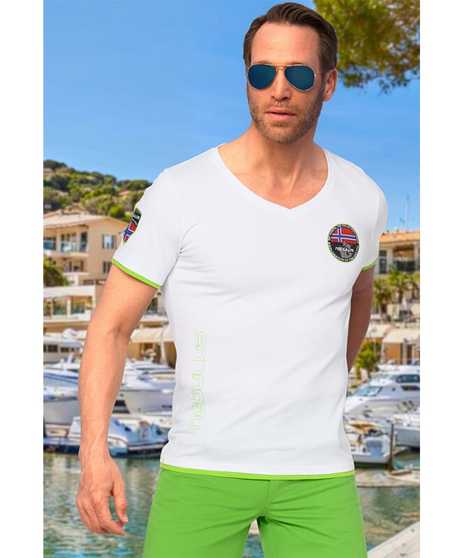 Nebulus T-Shirt POWERS Herren Valentinstagsangebot