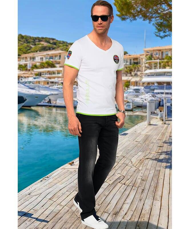 Nebulus T-Shirt POWERS Herren Valentinstagsangebot