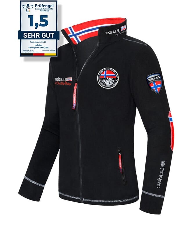 Nebulus Fleecejacke EXPLORE Herren Heißer Verkauf