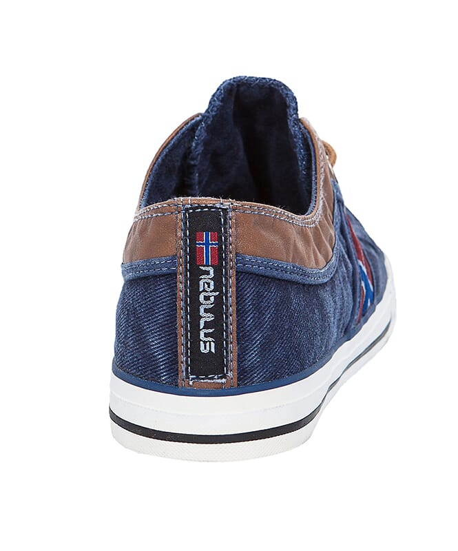 Nebulus Teil-Leder Sneaker UTAH Herren Kostenloser Versand international