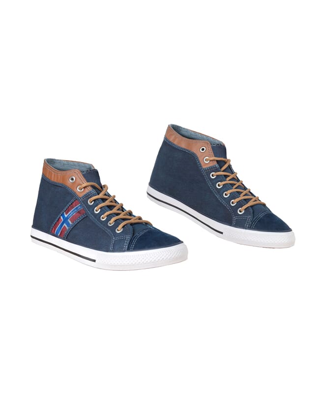 Nebulus Teil-Leder Sneaker UTAH High Herren Black Friday Preise