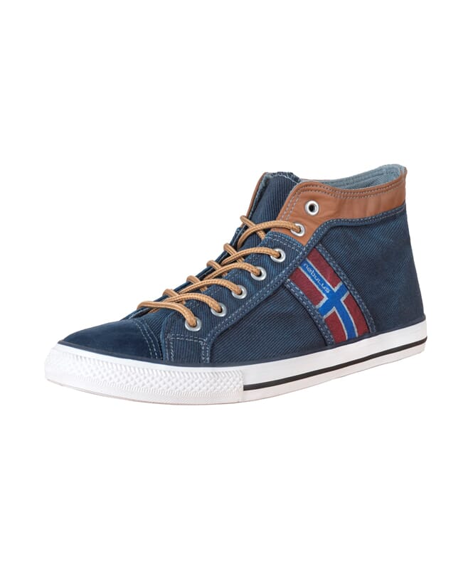 Nebulus Teil-Leder Sneaker UTAH High Herren Black Friday Preise
