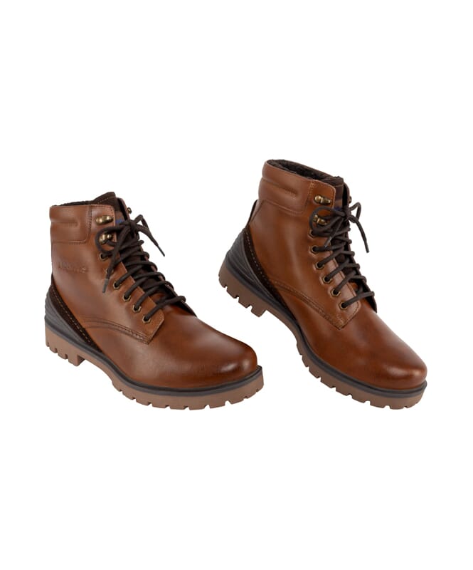 Nebulus Leder Winterstiefel NORDAS Herren mit Merinowolle Outlet