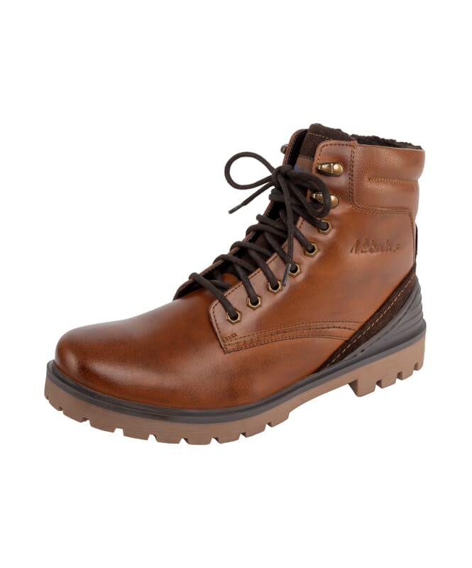 Nebulus Leder Winterstiefel NORDAS Herren mit Merinowolle Outlet