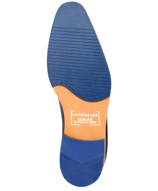 Nebulus 19V69 Lederschuhe BLUES Herren Verkauf